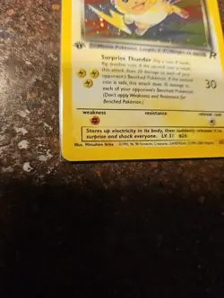 1x Dark Raichu - 83/82 - Secret Rare Holo - 1st Edition Team Rocket Pokemon Near - Image 2