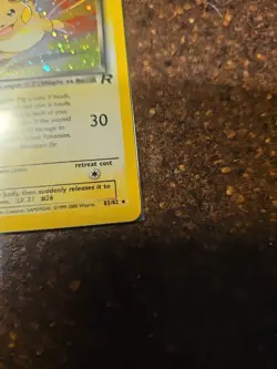 1x Dark Raichu - 83/82 - Secret Rare Holo - 1st Edition Team Rocket Pokemon Near - Image 3