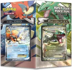Pokemon TCG Keldeo vs Rayquaza Battle Arena Deck Sealed 2016 - Image 1