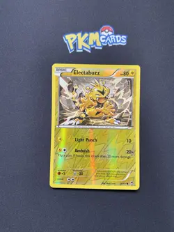 Pokemon TCG Electabuzz Furious Fists 29/111 Reverse Holo LP. - Image 1