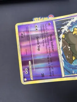 Pokemon TCG Drowzee Heartgold & Soulsilver 62/123 Reverse Holo MP. - Image 2