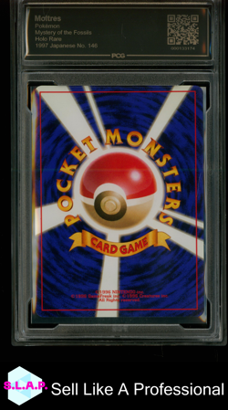 MOLTRES POKEMON 146 MYSTERY OF THE FOSSILS JAPANESE HOLO PCG 9 - Image 2
