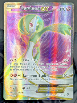 2016 TCG Pokemon #111 Gardevoir ex 111/114 Holo Full Art Steam Siege - Image 2