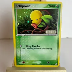 Bellsprout 49/92 EX Legend Maker Stamped Holo Common Pokemon Light Play+ - Image 1