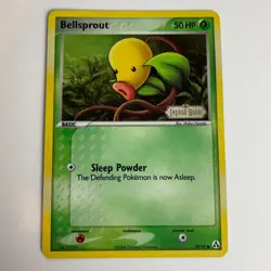 Bellsprout 49/92 EX Legend Maker Stamped Holo Common Pokemon Light Play+ - Image 3