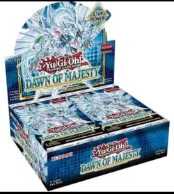 Yugioh! Dawn of Majesty Booster Box 1st Edition New Factory Sealed Free Ship USA - Image 1
