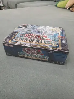 Yugioh! Dawn of Majesty Booster Box 1st Edition New Factory Sealed Free Ship USA - Image 2