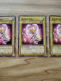 Yu-Gi-Oh! - Harpie Girl 3X - Full Playset - Uncensored - Image 4