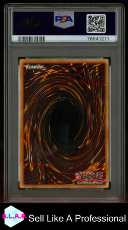 TREACHEROUS TRAP HOLE YU-GI-OH! 1ST ED. CROSSROADS OF CHAOS 2008 EN089 PSA 8 - Image 2
