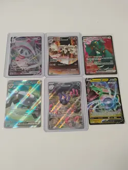 Pokemon Rayquaza Full Art/Illustration Rare/Mega Evolution/Full Art Holo Cards - Image 1