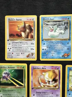 Lot of 17 1st Edition Gym Heroes Challenge Pokemon Cards Read Description - Image 3