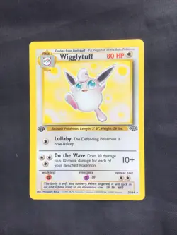 Pokemon Cards: 1st Edition Jungle Rare: Wigglytuff 32/64 - Image 1