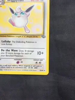 Pokemon Cards: 1st Edition Jungle Rare: Wigglytuff 32/64 - Image 4