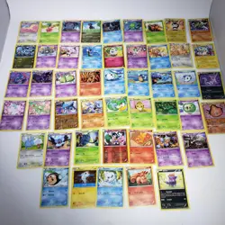 Lot of 48 Pokemon 2013 TCG Trading Cards All Unique Pokemon Cards (Set B) - Image 1