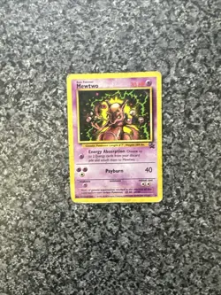 Pokemon TCG Mewtwo Black Star Promo Card 14 WOTC Movie Promo - HP - Image 2