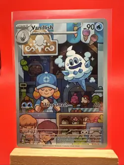 Vanillish 190/182 Holo Illustration Rare Pokemon Card NM - Image 1