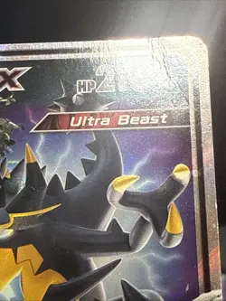 Pokemon Card Guzzlord GX 63a/111 Crimson Invasion Holo Ultra Rare Played - Image 2