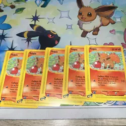 Vulpix 116/147 Aquapolis LP & NM Common Card Pokemon TCG Vintage Lot of 5 Cards - Image 1