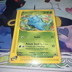 Pokemon TCG Bulbasaur Expedition Base Set Card 94/165 Regular Common LP 2002 - Image 2