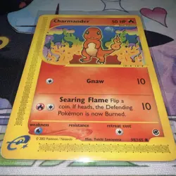 Pokemon Charmander Expedition Base Set Regular Card 98/165 MP 2002 - Image 3