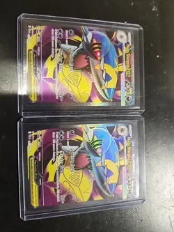 Mega Sharpedo EX 113/094 Phantasmal Flames Full Art 2 Card Lot - Image 1