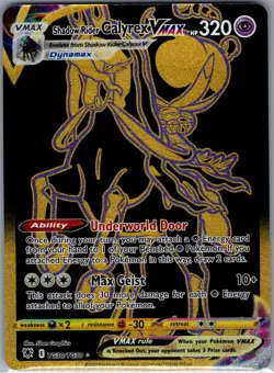 Shadow Rider Calyrex VMAX TG30/TG30 Astral Radiance - Pokemon Card - NM - Image 1