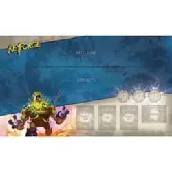 Keyforge Stimrager Playmat Card Game Pokemon Yugioh Fantasy Flight 24"X14” - Image 1