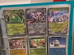 Pokemon Huge Lot Of Binder Storage Tin Collection 180+ Cards W/ 48 Holos & More - Image 5