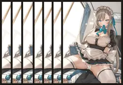 X valkyry -BA07- Blue Archive (Asuna Ichinose) Doujin Standard Card Sleeves - Image 3