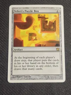 MTG Teferi's Puzzle Box - NM 9th Edition 312/350 - Magic: The Gathering - Image 1