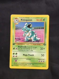 Pokemon Cards: 1st Edition Jungle Rare: Nidoqueen 23/64 - Image 1