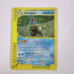 Pokemon TCG Feraligatr Expedition Base Set Holo Card 12/165 Regular Rare 2002 - Image 1