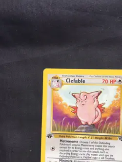 Pokemon Cards: 1st Edition Jungle Rare: Clefable 17/64 - Image 2