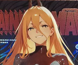 Power - Chainsaw Man - Sexy Waifu Comic Card - Image 1