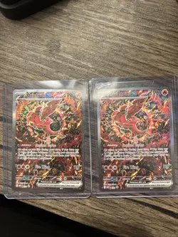 ORICORIO EX 024 Phantasmal Flames UPC Promo Pokemon Card (x2) - Image 1
