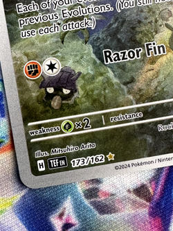 Relicanth 173/162 Pokemon TCG Sv05: Temporal Forces Holo Card NM/M Condition - Image 5