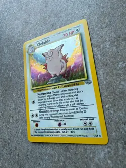 CLEFABLE 1/64 holo - Jungle Set 1999 WOTC Pokemon Card nm/mint ++ - Image 4
