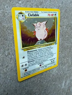 CLEFABLE 1/64 holo - Jungle Set 1999 WOTC Pokemon Card nm/mint ++ - Image 5