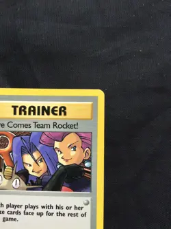 Pokemon Cards: Team Rocket 1st Edition Rare: Here Comes Team Rocket! 71/82 - Image 3
