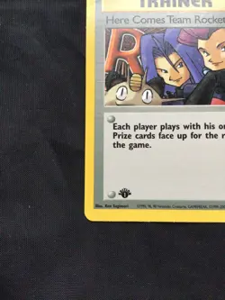 Pokemon Cards: Team Rocket 1st Edition Rare: Here Comes Team Rocket! 71/82 - Image 5