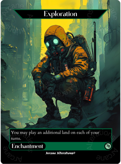 Exploration - Full Art Altered Art Custom Proxy Cards - Image 1