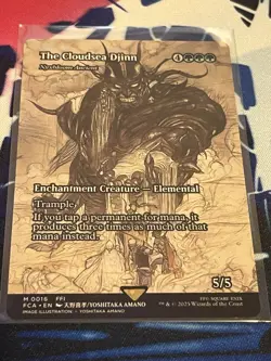 MTG Final Fantasy the Cloudsea Djinn Nyxbloom Ancient #16 NM - Image 1