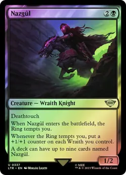 Nazgul #337 Foil The Lord of the Rings NM MTG - Image 1