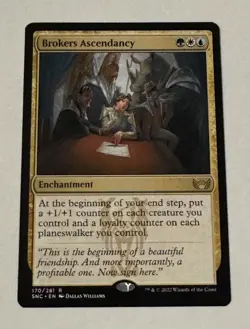 MTG Brokers Ascendancy - Streets of New Capenna NM - Image 1