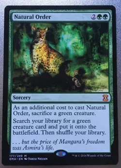Natural Order - NM - Eternal Masters - MTG - Image 1