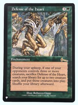 Defense of the Heart, Mystery Booster, NM Near Mint, Magic the Gathering MTG - Image 1