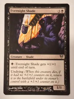 Evernight Shade - Avacyn Restored - Magic the Gathering MTG Nice! - Image 1