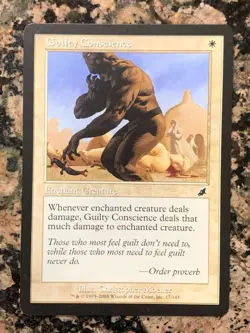 MTG Guilty Conscience x1 Scourge NM, Magic the Gathering - Image 1