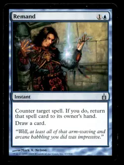 Remand Ravnica: City of Guilds Light Play MTG Magic the Gathering - Image 1