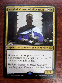 1x Kambal, Consul of Allocation (KLD) MTG NM - Image 1